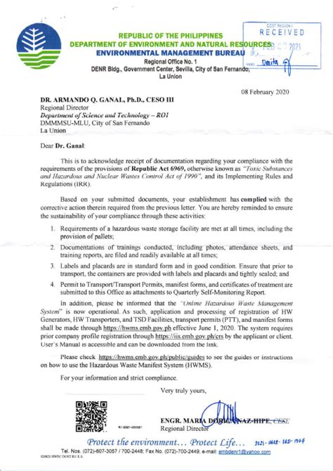 emb region 1|old ecc issued.